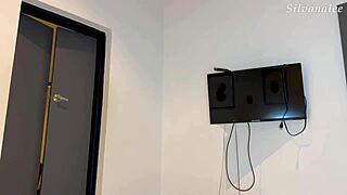 horny yoga teachers shove two big cocks into busty milf silvana lee