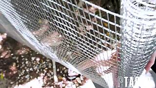 Jennifer White Caged In Zac Wild's Intense Session