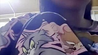 Overwhelmed With Desire During Video Call Sex With AisaGirl Twice