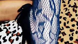 Passion slow sex with wife in erotic lingerie