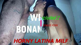 Horny latina feels every thrust as she's fucked hard and creampied