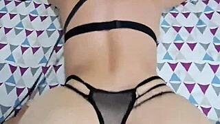 Bondage Session with Busty Blonde Milf Heats Up