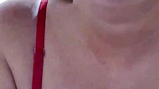 blonde milf in shorts