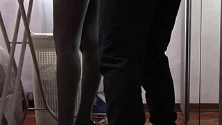 Milf In Pantyhose Irons And Gets Fucked