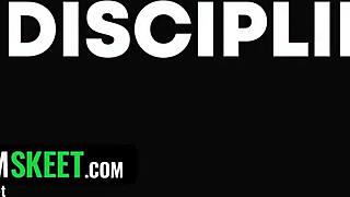 Stepmom Disciplined Hard Until Creampie Inside Her