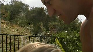 Lisa Marie Gives Blowjob And Gets Screwed Bent Over