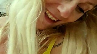 Alineflavio Couple Shares Cute Blonde Milf Orgasm in Homemade Clip