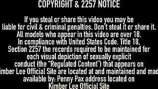 Nasty Kimber Lee Uses Machine On Her Pussy