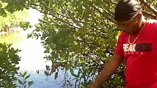 I had a quick swim at the beach