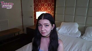 brunette lily thot gets ass cum from mature seth brogan