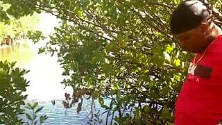 I had a quick swim at the beach