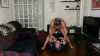 Intense fuck with arresting policeman