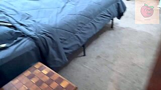 Stepmom Catches Stepson With Her Panties.