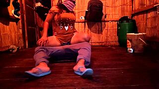 stepmom wants proof of virginity, rides while i work out muscles