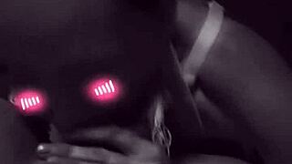 Babe drools over cody roys monster cock wet pussy