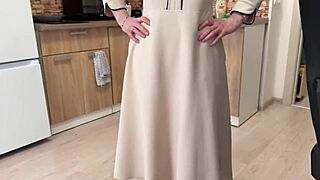 Stepmother Couldn't Go For A Walk Without Panties Had To Fuck With Stepson