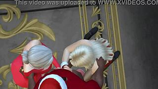 Man, sabrina carpenter just got slammed by a huge bbc at christmas!