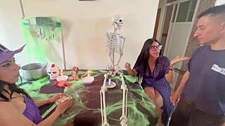 i had wild halloween sex with monster cock