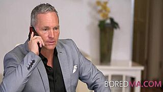 Two men free use this milf like nobody's business!