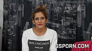 gabriela flores interviewed before machine fuck