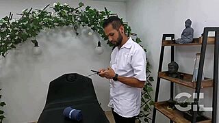 salome gil gets happy ending from masseuse's big dick part 1