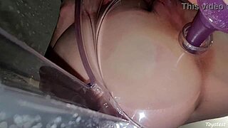 Anal fetish explodes in chair penetration!