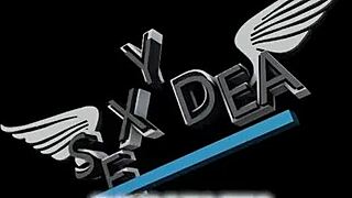 sexydea plays with dildo outdoors for wet squirt finish