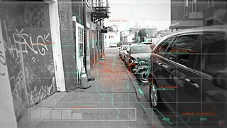 Audrey Ashes redhead milf squirts in latex orgasm