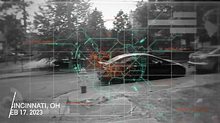 Audrey Ashes redhead milf squirts in latex orgasm