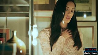 Chloe Amour says, 'I'm finger banging myself so good.' Latina milf solo pleasure.