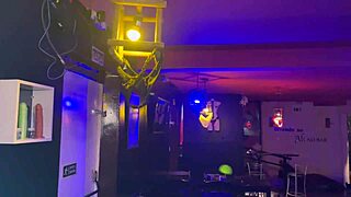 Brazilian Bar with Panties Hanging from Ceiling!