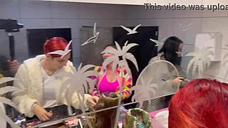 Brazilian Bar with Panties Hanging from Ceiling!