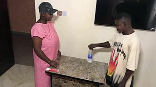 From Bottle Flip to Intense Banging of Chubby Big Ass Babe!