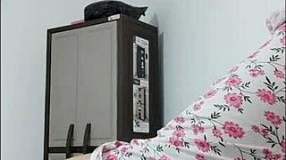 Milf's Beautiful Ass Shakes While Dancing with Big Nipples on Display