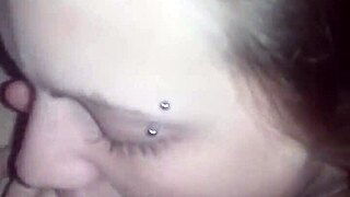 MILF Performs Amazing Deepthroat Blowjob