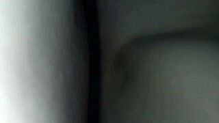 spraying my redhead's big pussy with creampie