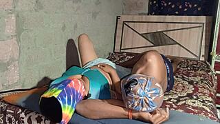 Desi Village Bhabhi Wild Sex with Husband