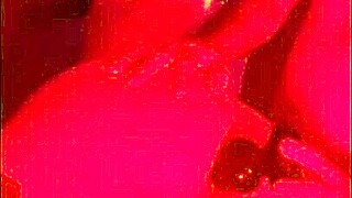 Yo, check out this goth milf playing with a huge buttplug!