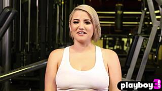 Big ass milf works out with friends