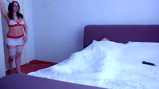 husband pisses and ass fucks his wench roughly