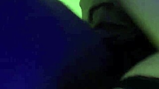 sexy phat booty in black lingerie gets smashed in garage