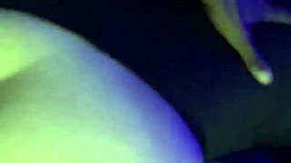 sexy phat booty in black lingerie gets smashed in garage