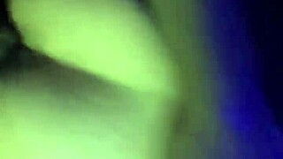 sexy phat booty in black lingerie gets smashed in garage