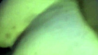 sexy phat booty in black lingerie gets smashed in garage