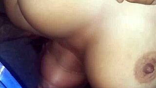 Milf Takes Big Black Cock in Rough Face Fucking