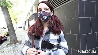 Petite 18+ Ohana rides and swallows in dirty amateur action