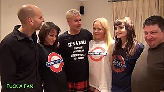 matt, adreana, and lucy get wild in london doggystyle