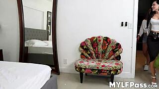 I'm loving licking and playing anal with big-titted milf Sandy for her moans.