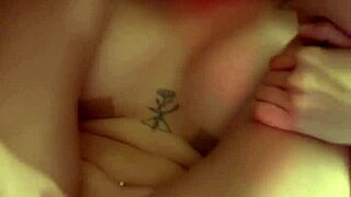 Cumming inside neighbor Rosinha's ass, her pussy drools