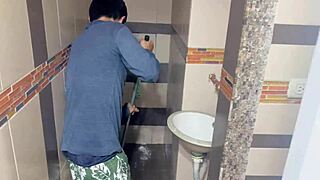 busty latina stepdaughter surprises perverted stepdad with naughty christmas gift